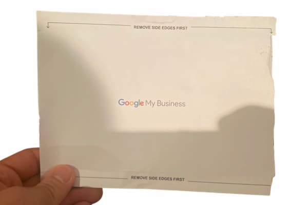 Google My Business Setup - Google Postcard