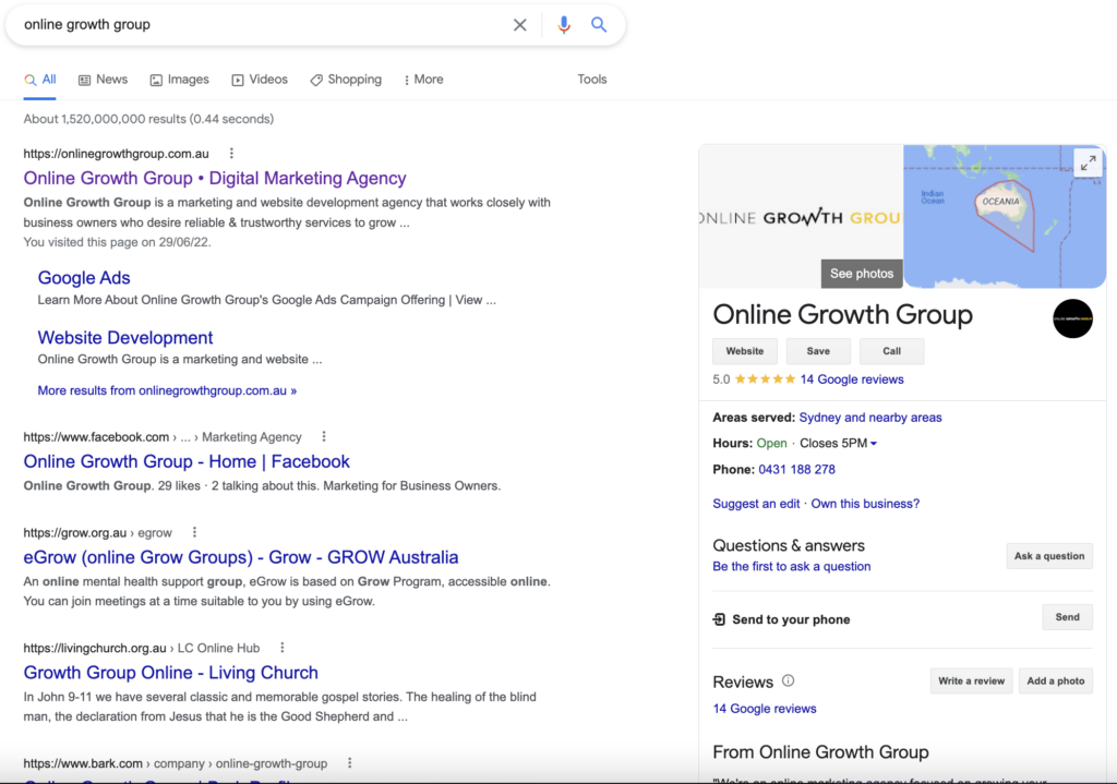 Google Business Profile Free Google Marketing Tools